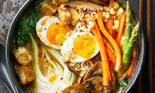 Japanese Cuisine Ramen Miso Deluxe